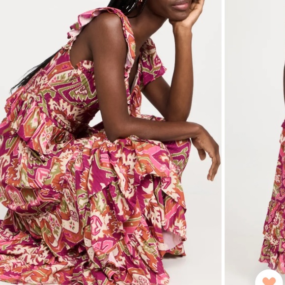 NWT Love The Label Salome Metallic Dress Size Large - Picture 7 of 14